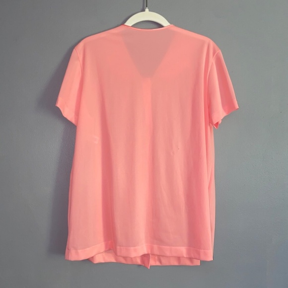 Vintage VANITY FAIR Coral Peach Pajama Set Size Small? Pajamas - Picture 6 of 13